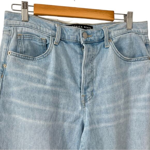 Veronica Beard Jeans Blake Classic Straight High Rise - Picture 4 of 11
